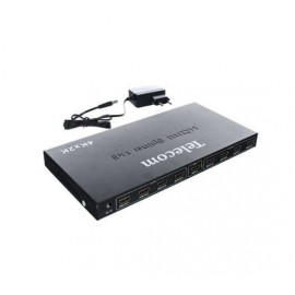Разветвитель HDMI 1=>8 4k@30 HZ Telecom.