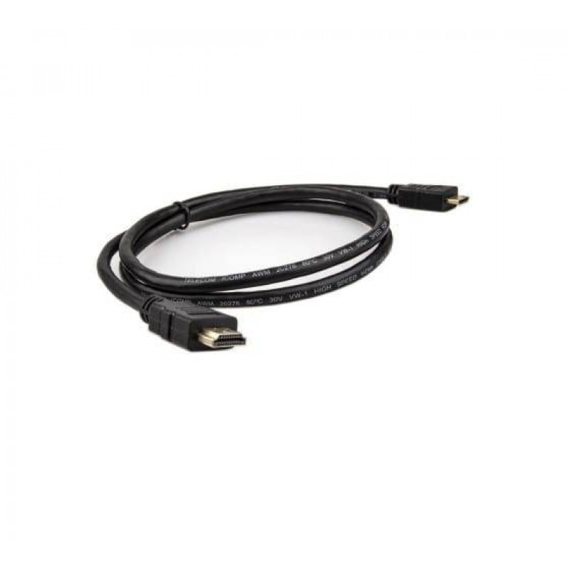 Кабель HDMI-19M --- MiniHDMI-19M ver 2.0+3D/Ethernet,1m Telecom <TCG205-1M>