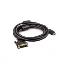 Кабель HDMI AM/DVI(24+1)M, 3м, CU, 1080P@60Hz, 2F, VCOM <CG484GD-3M>