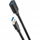Кабель удлинительный USB3.0 Am-Af  5m Telecom черный 