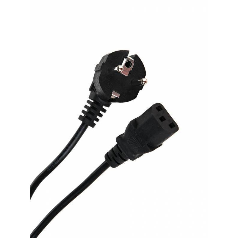 Кабель компьютер --> розетка 220V ( угловая Евровилка) <VDE> 3G*0,5mm2 Aopen <ACE021-1.8M> , 1,8m 