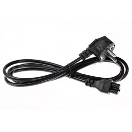 Кабель питания для ноутбуков 3-pin ( угловая Евровилка) <VDE> 3G*0.5mm2 Aopen, 1,8m