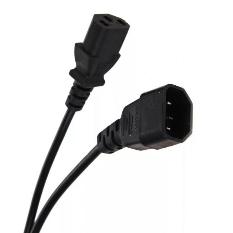 Кабель монитор - компьютер 1.8 метра 220V (UPS -> устройство) <VDE> 3G*0.5mm Aopen <ACE001-1.8M>