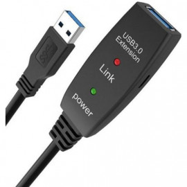 Кабель-адаптер USB3.0-repeater, удлинительный активный <Am-->Af> 5м iOpen (Aopen/Qust)<ACU827A-5M>