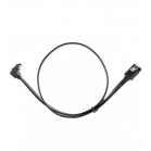 Кабель SATA M --SATA M 3.0V 7 pin  угловой разъем Telecom  0.5m 