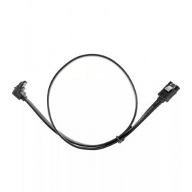Кабель SATA M --SATA M 3.0V 7 pin  угловой разъем Telecom  0.5m 