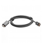 Кабель DisplayPort M-> HDMI M 4K@60Hz 1.8m Telecom,оплетка 