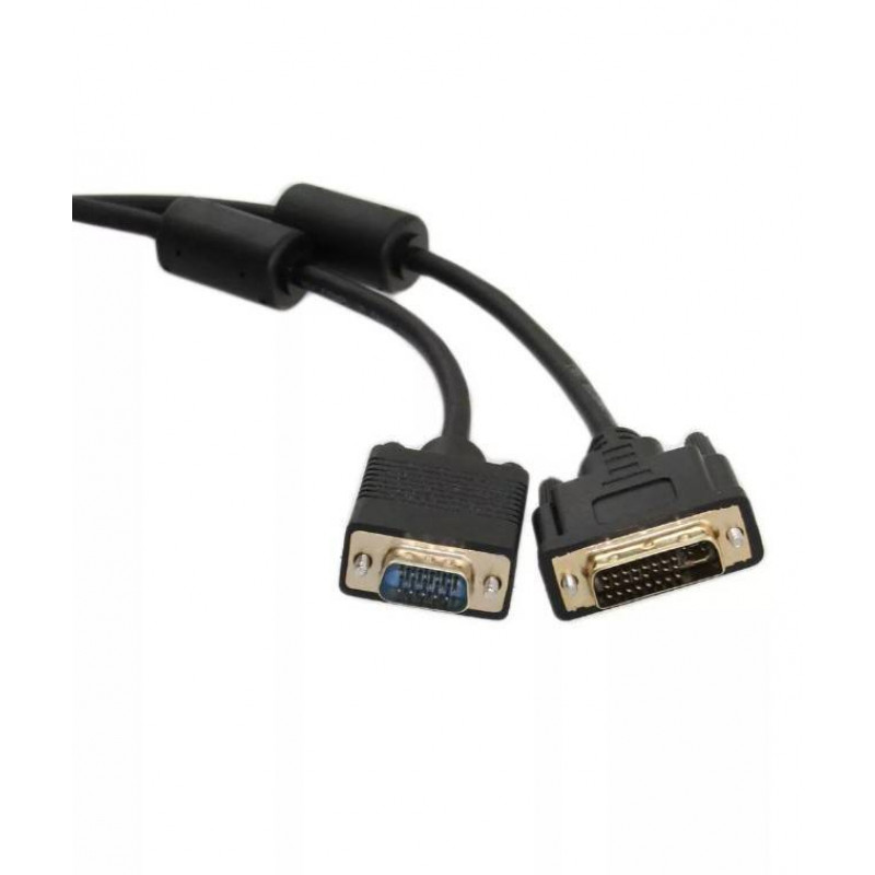 Кабель-переходник DVI (24+5)----> VGA_M/M 1,8м Telecom 