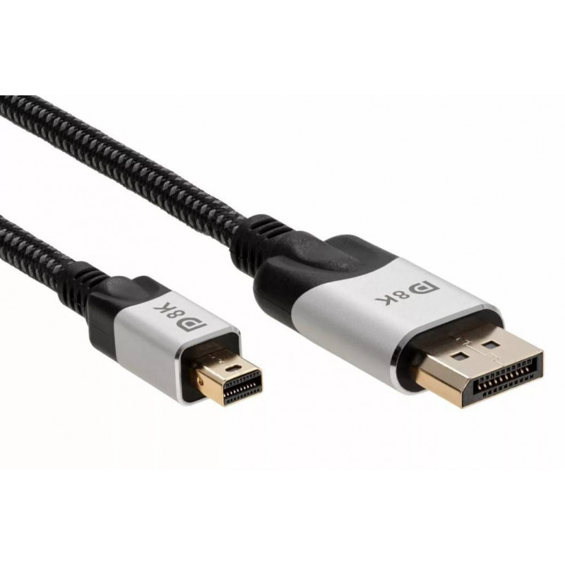 Кабель-переходник Mini DisplayPort M -> Display Port M 1.4V 1,8м VCOM