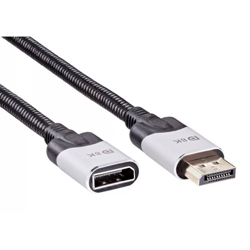 Кабель удлинительный DISPLAY PORT v1.4, 8K@60Hz, 1m VCOM <CG635F-1.0>