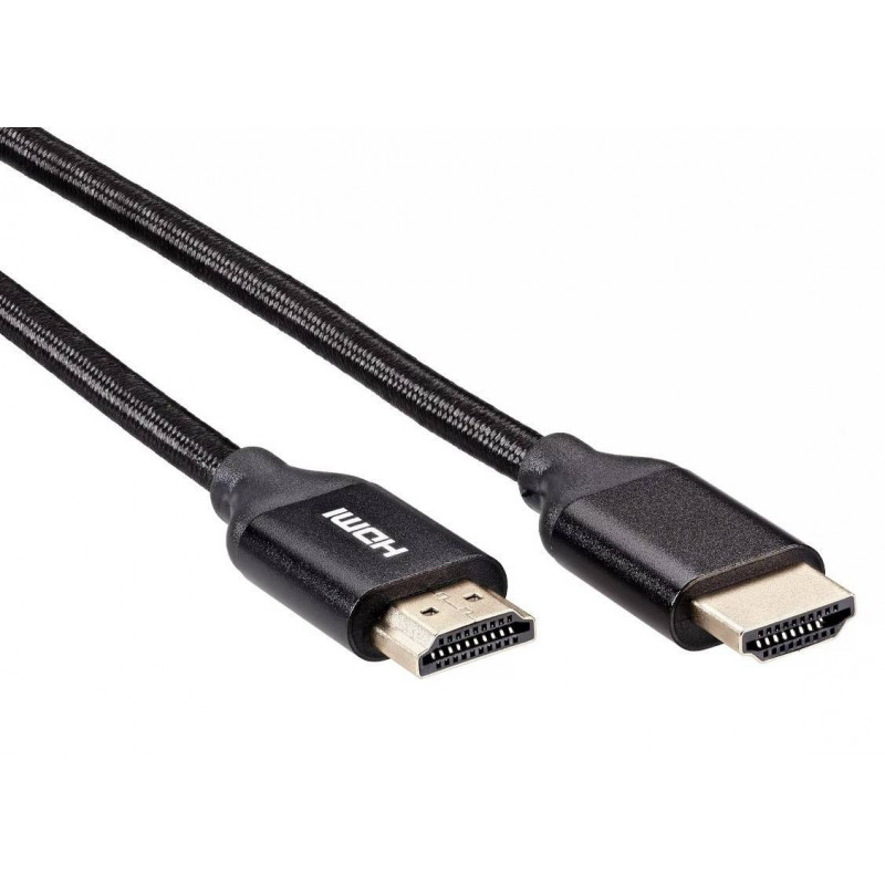 Кабель HDMI 19M/M ver 2.0, 1М,  iOpen (light) <ACG520BM-1.0>