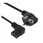 Кабель комп - розетка 220V EU (угол-угол), 1.8m, iOpen <ACE021R-1.8M>