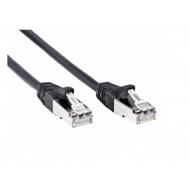 Патчкорд литой iOpen FTP кат.5e (7/0.16) черный 7,5m <ANP522B-BK-7.5M>