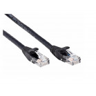 Патчкорд литой iOpen (7/0.20) UTP кат.6 черный 0,5m <ANP612B-BK-0.5M>