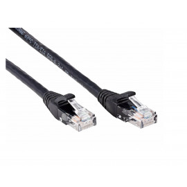 Патчкорд литой iOpen (7/0.20) UTP кат.6 черный 1,5m <ANP612B-BK-1.5M>