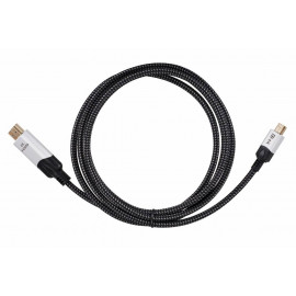 Кабель-переходник miniDisplayPort M-> HDMI M 4K@60Hz 1.8m VCOM (CG615M-1.8M)