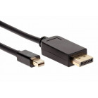 Кабель-переходник Mini DisplayPort M -> Display Port M  4K*60 Hz 1,8м VCOM <CG682-1.8M>