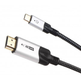 Кабель-адаптер HDMI A(m) -->USB 3.1 Type-Cm 4K@60Hz, 1.8m , VCOM <CU423VA-1.8>