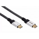 Кабель USB4 TypeC(M)--TypeC(M), 5K@60Hz, 8K@30Hz40GBps, PD 240W, VCOM, 2м <CU560-2M>