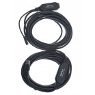 Кабель-адаптер USB3.0-repeater, удлинительный активный <Am-->Af> 10м медь VCOM <CU827-10M>