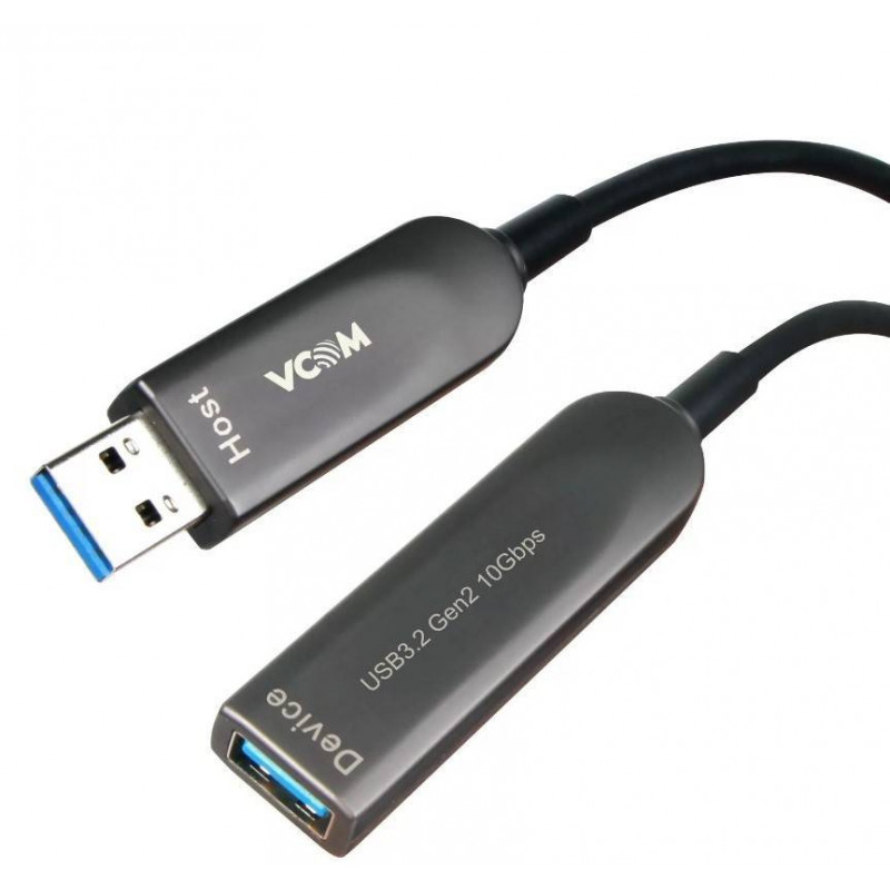 Активный оптический кабель VCOM USB3.2 Extention AM-AF 15м <D3730-15.0>