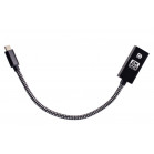 Кабель-адаптер USB3.1 Type-Cm --> DP A(f) 8K@60Hz, 0.2m, медь,Telecom <TCC026>