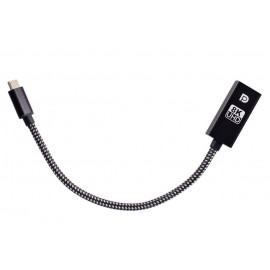 Кабель-адаптер USB3.1 Type-Cm --> DP A(f) 8K@60Hz, 0.2m, медь,Telecom <TCC026>