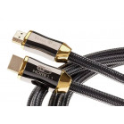 Кабель HDMI 19M/M,ver. 2.1, 8K@60 Hz 3m метал разъемы, медь, Telecom <TCG300-3M>