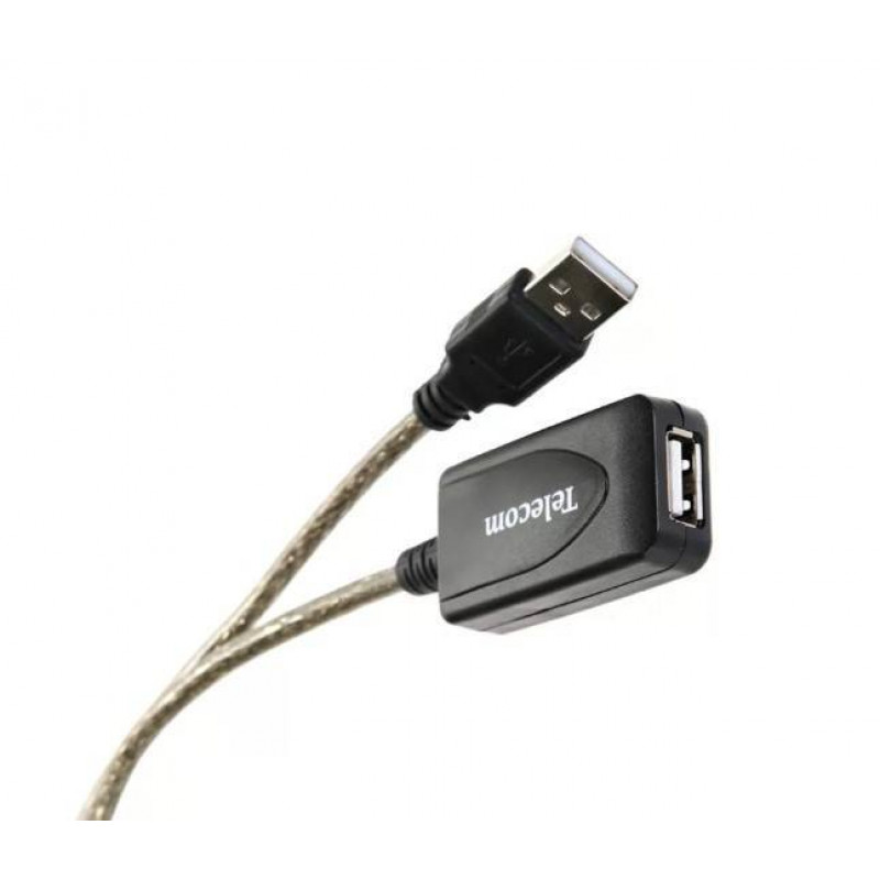 Кабель USB2.0-repeater, удлинительный активный <Am-->Af> 10м Telecom <TUS7049-10M>