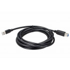 Кабель соединительный USB3.0 Am/Bm 3m медь Telecom  (TUS710-3M)