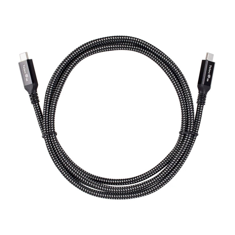 Кабель USB4 TypeCM/CM 8K@30Hz, 40GBps, PD 240W, медь Telecom 2м <TUS840-2M>