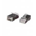 Коннекторы RJ45 8P8C для FTP кабеля 5 кат. экранированные, 20шт, VCOM <VNA2230-1/20>