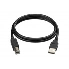 Defender Кабель USB 2.0 (AM) - USB 2.0 (BM), 30AWG, никель, для периферийных устройств (принтеры и другие), чёрный, 5м.