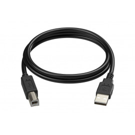 Defender Кабель USB 2.0 (AM) - USB 2.0 (BM), 30AWG, никель, для периферийных устройств (принтеры и другие), чёрный, 5м.