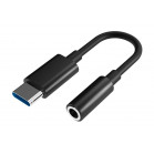 Defender Переходник JACK03-01 3.5 jack (F)-Type-C(M) c ЦАП