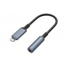 Defender Переходник JACK03-02 PRO 3.5 jack(F)-Lightning(M) c ЦАП