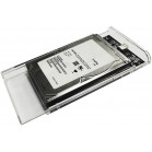 Внешний корпус для HDD/SSD AgeStar 3UB2P6C SATA III USB3.0 пластик прозрачный 2.5