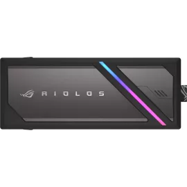 Внешний корпус SSD Asus ROG STRIX AIOLOS NVMe/SATA алюминий черный M2 2280
