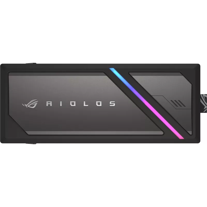 Внешний корпус SSD Asus ROG STRIX AIOLOS NVMe/SATA алюминий черный M2 2280