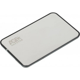 Внешний корпус для HDD/SSD AgeStar 3UB2A8S-6G SATA III USB3.0 пластик/алюминий серебристый 2.5