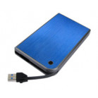 Внешний корпус для HDD/SSD AgeStar 3UB2A14 SATA II USB3.0 пластик/алюминий синий 2.5"