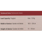 Автомобильный держатель Hama для планшетных компьютеров серебристый (00182544)