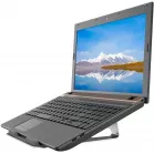 Подставка для ноутбука Cactus CS-NB-AL 15.4" 235x235 серебристый