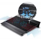 Подставка для ноутбука Deepcool N8 (DP-N24N-N8BK) 17" 380x278x55мм 25дБ 3xUSB 2x 140ммFAN 1244г алюминий черный
