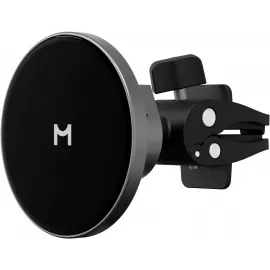 Держатель Magssory KIT002 магнитный беспров.з/у. серый для смартфонов
