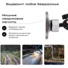 Держатель Magssory KIT002 магнитный беспров.з/у. серый для смартфонов