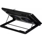 Подставка для ноутбука Digma D-NCP170-2x110 18" 400x288x45мм 52дБ 2xUSB 2x 110ммFAN 1100г Fan-control металл/пластик черный