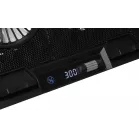 Подставка для ноутбука Digma D-NCP170-2x110 18" 400x288x45мм 52дБ 2xUSB 2x 110ммFAN 1100г Fan-control металл/пластик черный