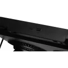 Подставка для ноутбука Digma D-NCP170-2x110 18" 400x288x45мм 52дБ 2xUSB 2x 110ммFAN 1100г Fan-control металл/пластик черный