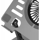 Подставка для ноутбука Digma D-NCP170-1xRGB110 17" 240x230x50мм 28дБ 2xUSB 1x 110ммFAN 790г Fan-control алюминий серый